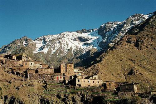 Maroc Siyaha voyage ville Imlil Atlas Mountain, Visitez Imlil, Maroc - Guide Touristique